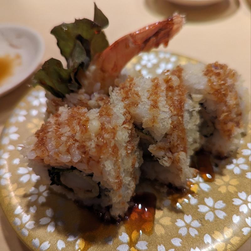 クランチーロール(函館グルメ回転寿司 函太郎 鶴岡店 )