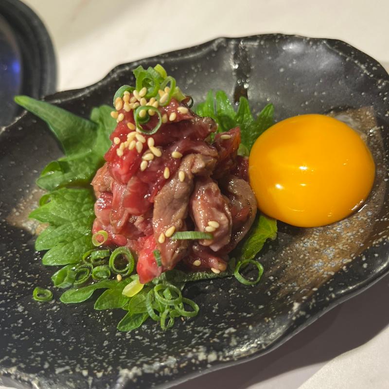 和牛ユッケ(焼肉九州男)