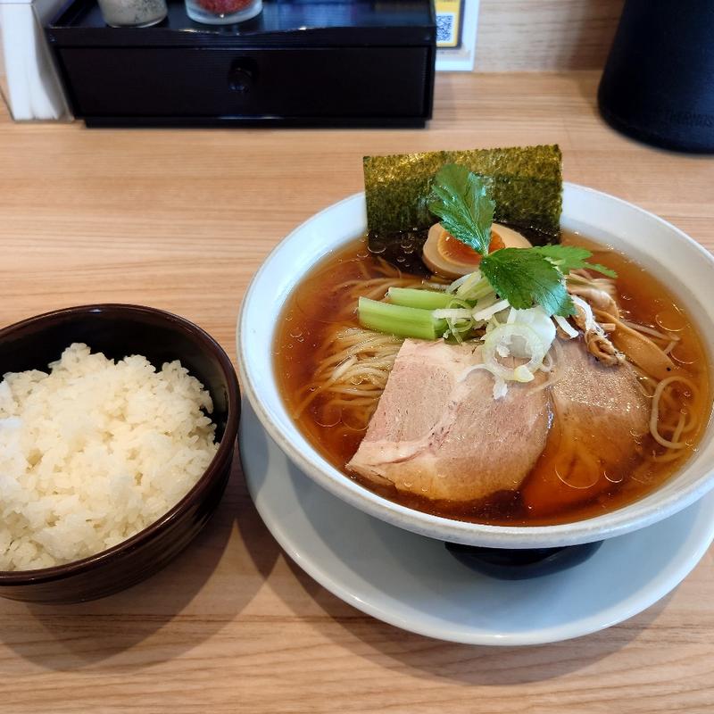 特上冷かけ中華そば(千丸家)