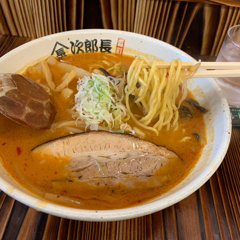 地獄ラーメン麺カタ(ラーメン次郎長 本店 （JIROCHO）)