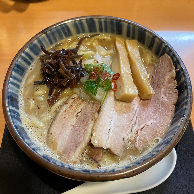 (長岡市 ラーメン にぼし中華 廣はし)