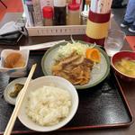 生姜焼き定食(美松食堂)