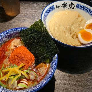 味玉辛辛つけ麺(麺や兼虎 福岡PARCO店)
