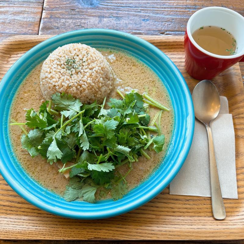 豆乳グリーンカレー(マテリアル カフェ （Material cafe）)