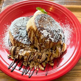 チョコバナナパンケーキ(マテリアル カフェ （Material cafe）)