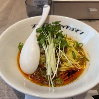 汁無し酸辣麺(担々麺 ラーメン 辣椒漢(スパイシーマッチョマン) 渋谷ファイヤー通り店)