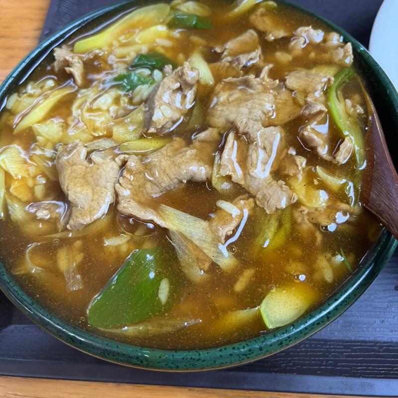 カレー丼(大衆食堂　まつ )