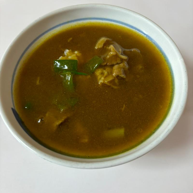カレー丼(手打うどん 朝日屋)