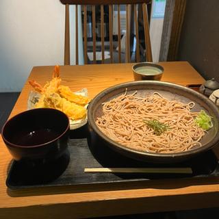 大海老天ぷら蕎麦(冷)