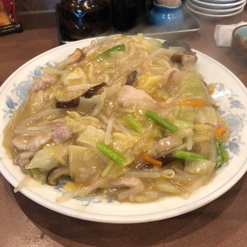 硬い焼きそば(泰鵬 本店)