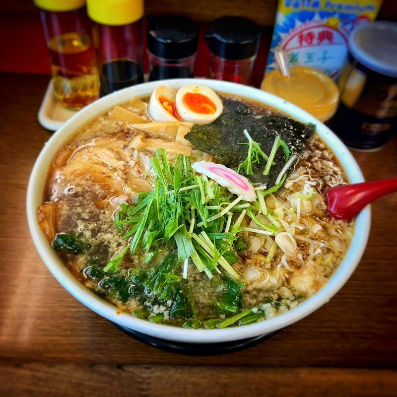 しょうがチャーシューバカ盛り(こだわりラーメン 味の横綱)