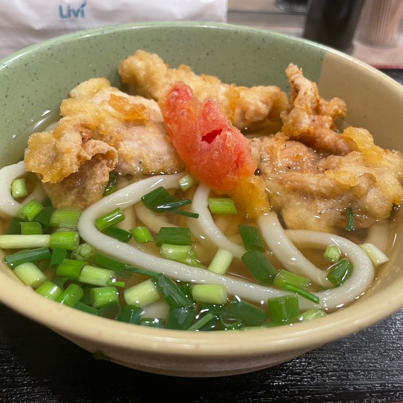 とり天うどん(TOMBO)