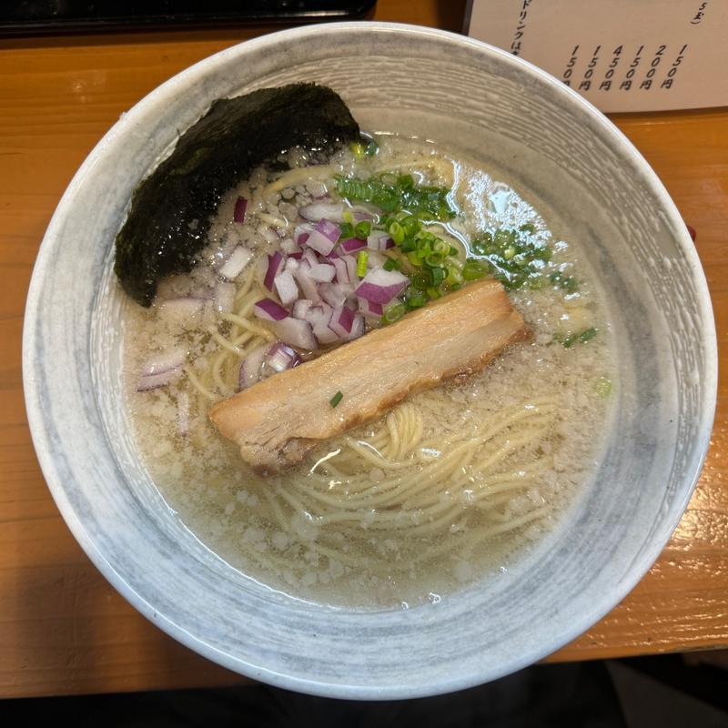 背脂中華そば 塩(麺屋工藤)
