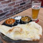 Bセット（キーマカレー&チキンカレー）(インド料理ロータス)