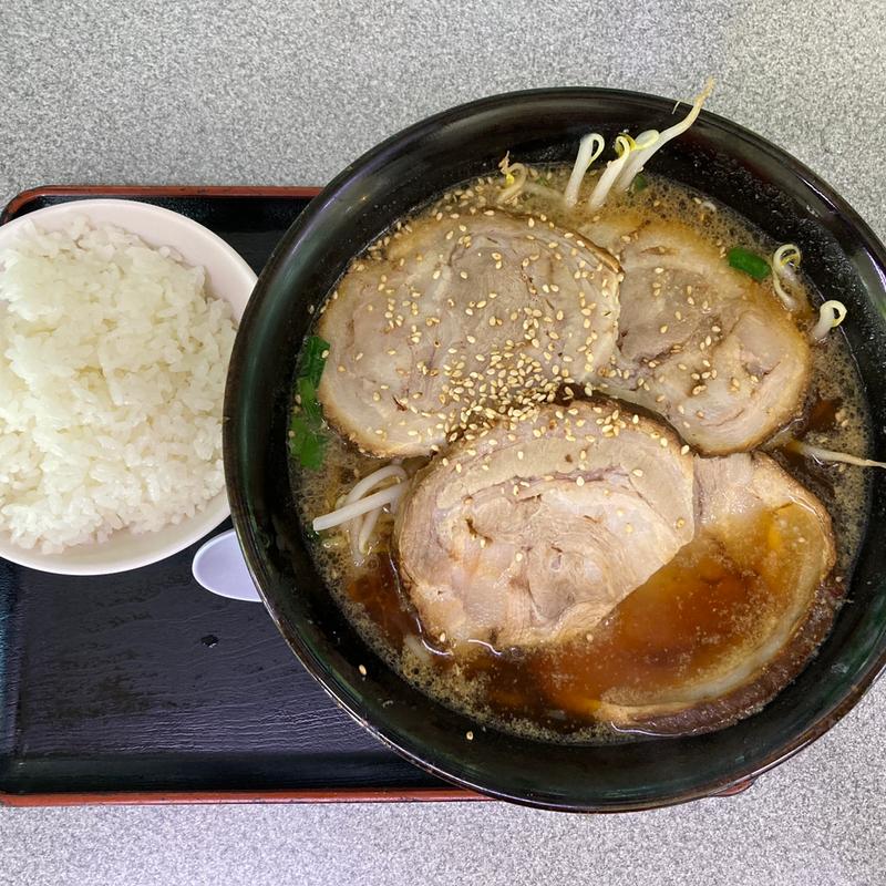 チャーシュー麺(くるまやラーメン迫町店(宮城県登米市))