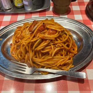 ナポリタン(スパゲッティーのパンチョ 大阪なんば店)