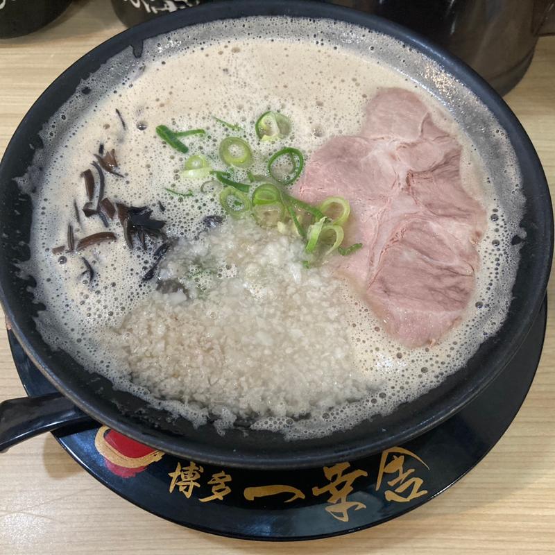 背脂マシラーメン(博多 一幸舎 京都拉麺小路店 （いっこうしゃ）)