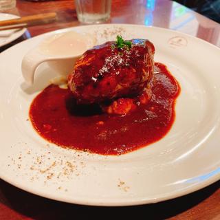 プレーンハンバーグ(デミグラスソース)(HAMBURG RESTAURANT Chami)