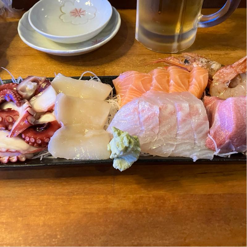 刺身盛合せ(魚真)