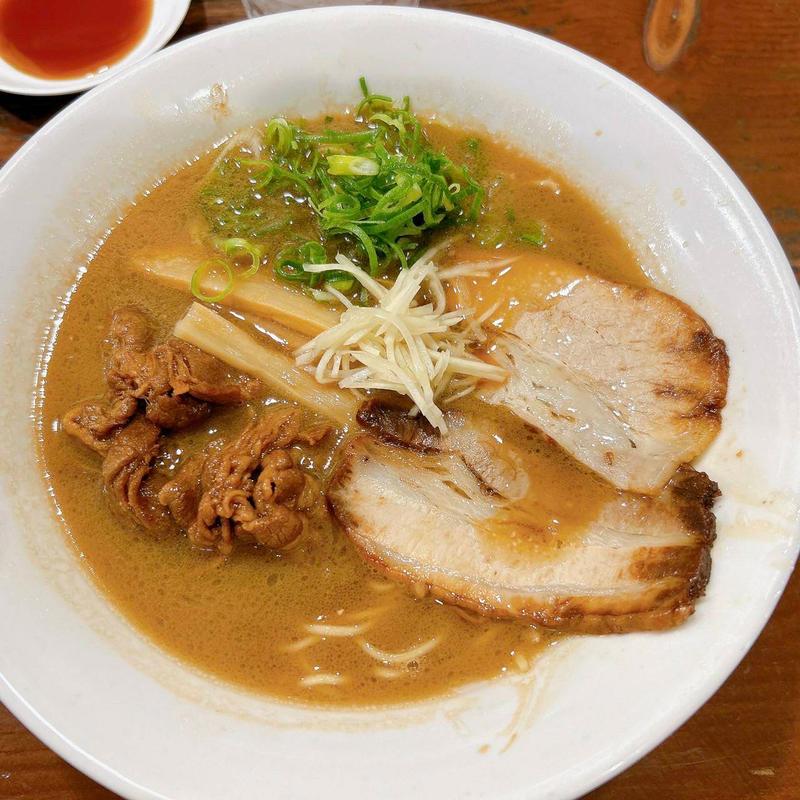 生姜ラーメン(徳島ラーメン 麺王 徳島駅前本店)