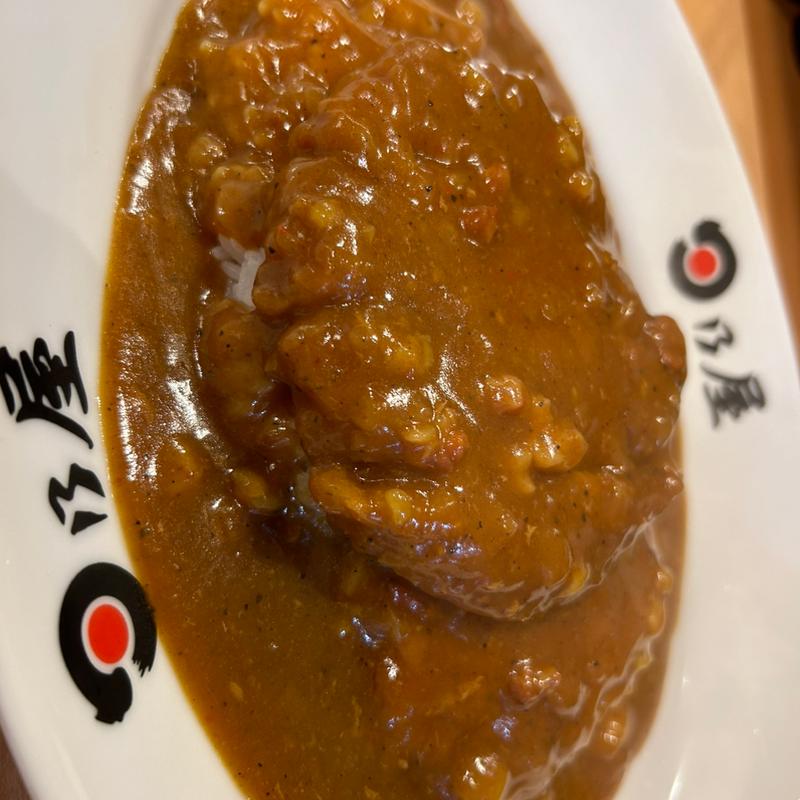 メンチカツカレー(日乃屋カレー静岡両替町)