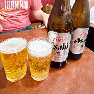アサヒスーパードライ(中瓶)(晴々飯店 （セイセイハンテン）)