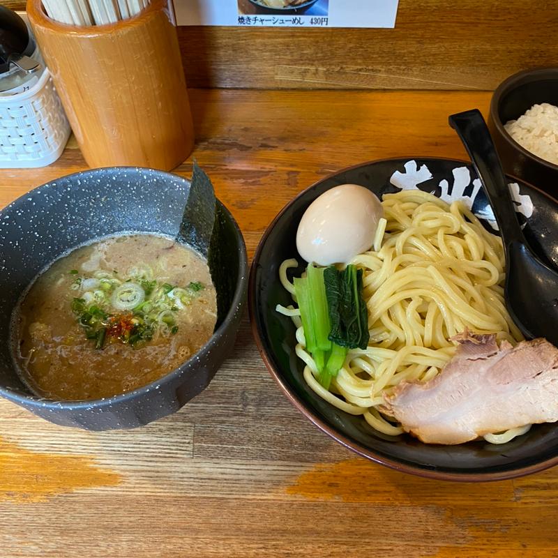 ◯荒塩ポタつけ麺(ラーメン大山家 （おおやまや）)