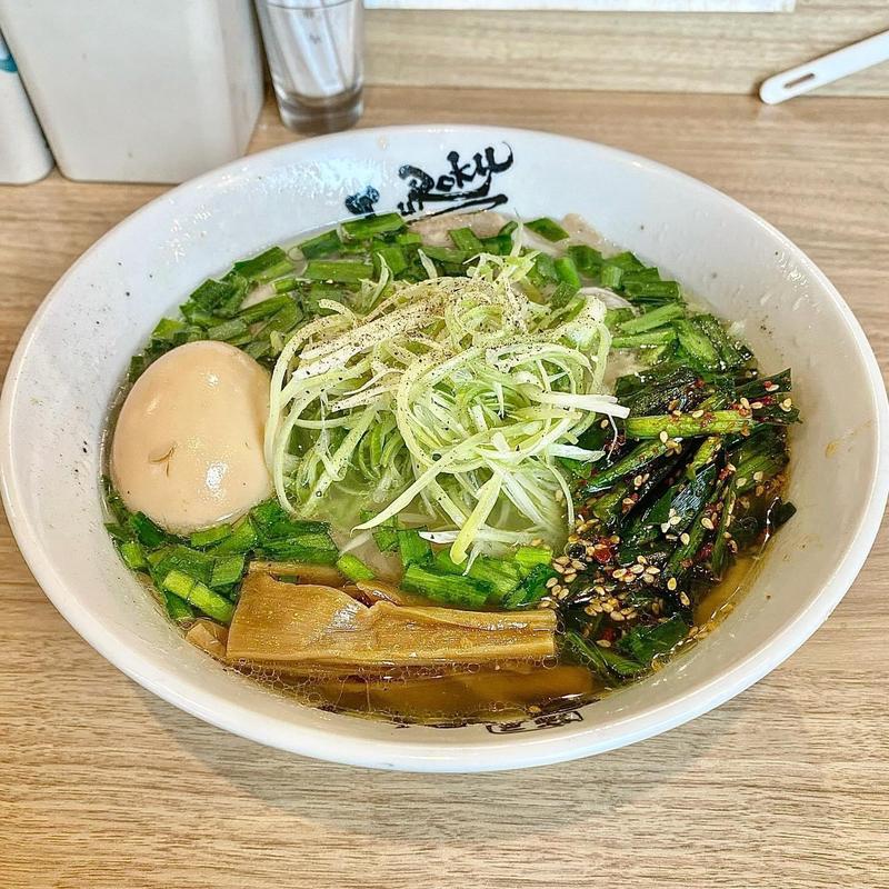 ニラそば(麺屋丈六 キーノ和歌山)