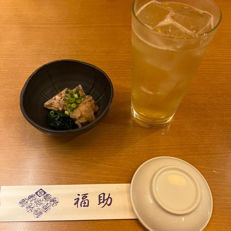 ハイボール　お通し(福助 春日部東口店)