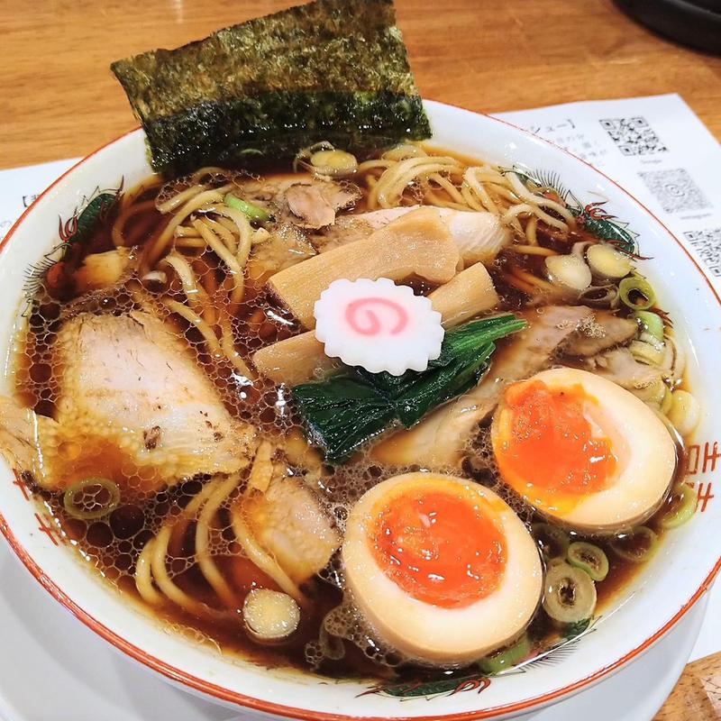 生姜醤油ラーメン 味玉(小野商店)