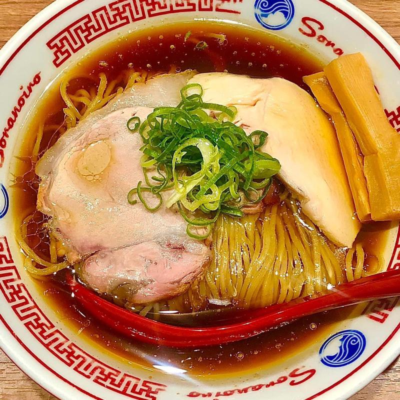 醤油らーめん(ソラノイロNIPPON)