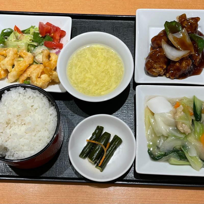 "禄"定食(551蓬莱 福島店)