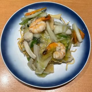 海鮮揚げそば(551蓬莱 福島店)