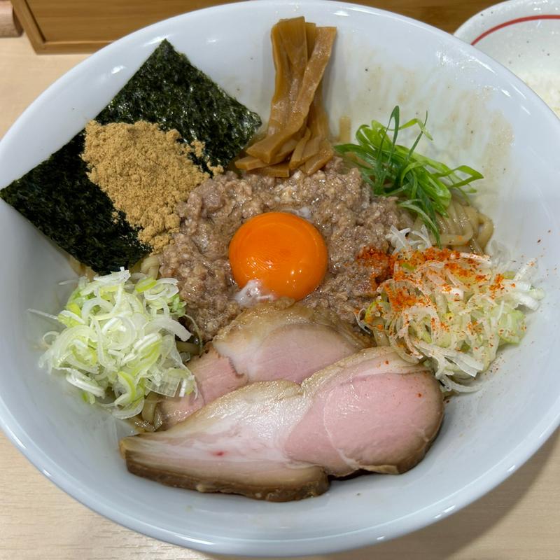 黒豚まぜそばミニライス付(麺屋　えぐち)