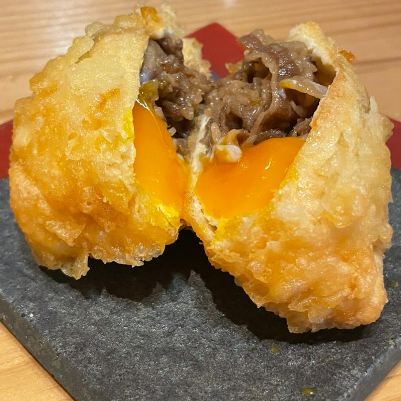 牛すき焼き天(天ぷら食堂 たもん)