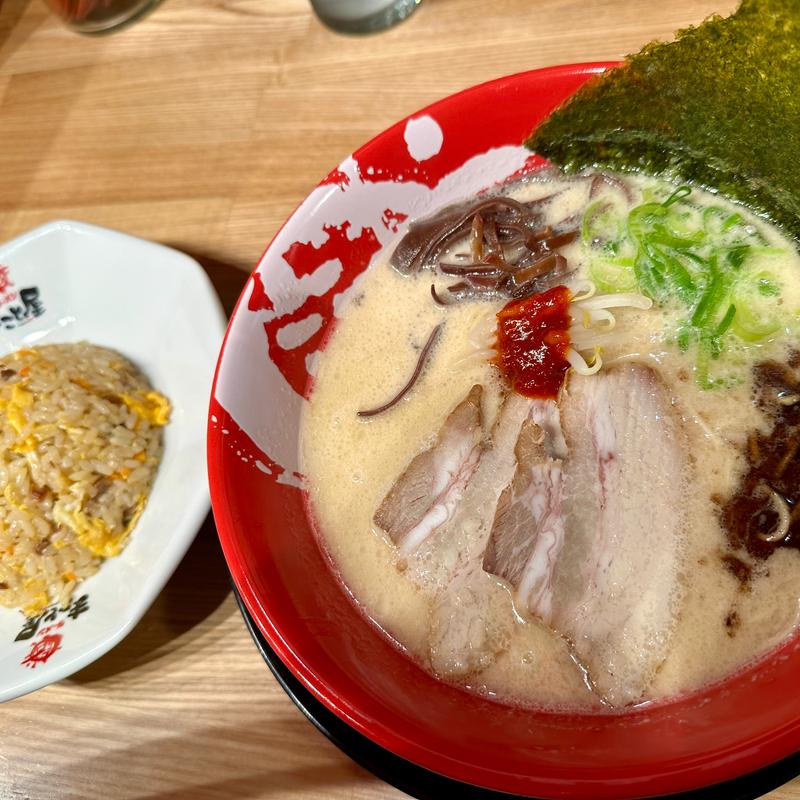 牛じゃんラーメンチャーハンセット(ラーメンまこと屋 渋谷センター街本店)