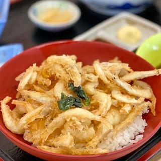 白えび唐揚げ丼(れすとらん きっときと亭)