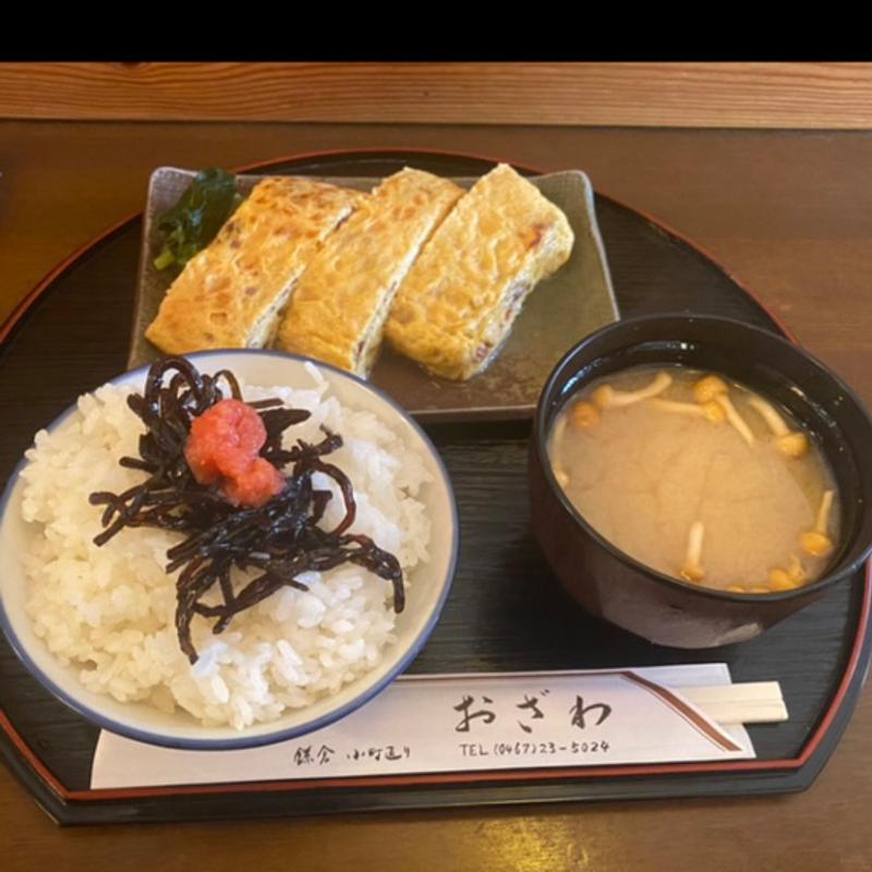 玉子焼御膳(玉子焼きおざわ)