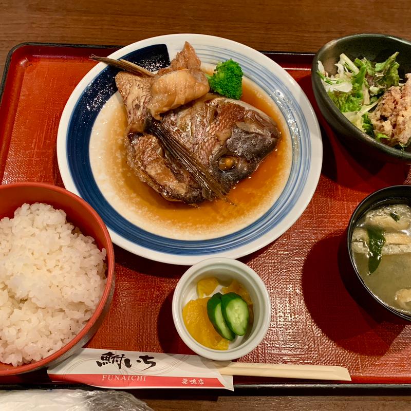 鯛のカブト煮定食(大人の居酒屋 鮒いち 巣鴨店 )