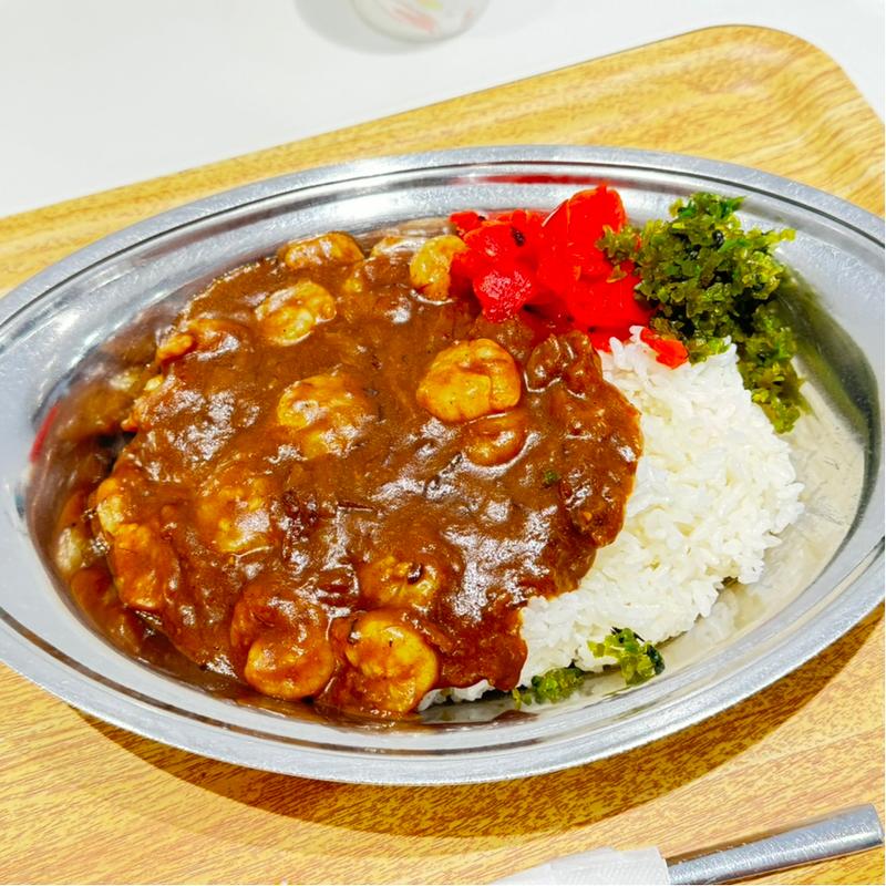 インデアンカレー　エビトッピング(カレーショップ インデアン エスタ帯広店)