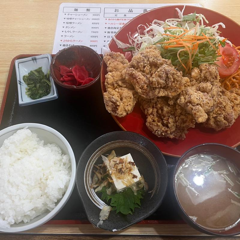唐揚げ定食(丸金食堂 )