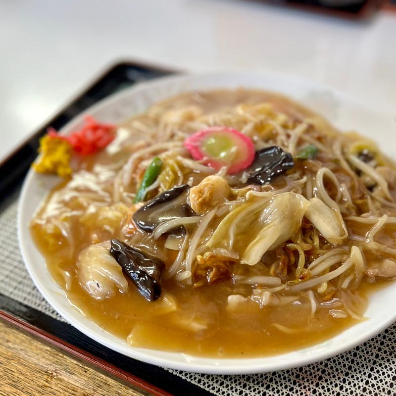 あんかけ焼きそば(お食事の店 湖月)
