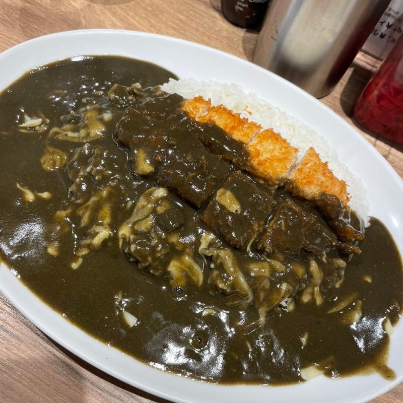 トンカツチーズカリー(船場カリー PLUS 近鉄なんば店)