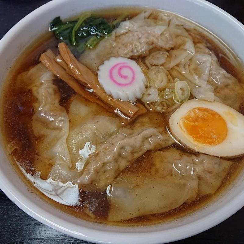 ワンタン麺(紅葉)