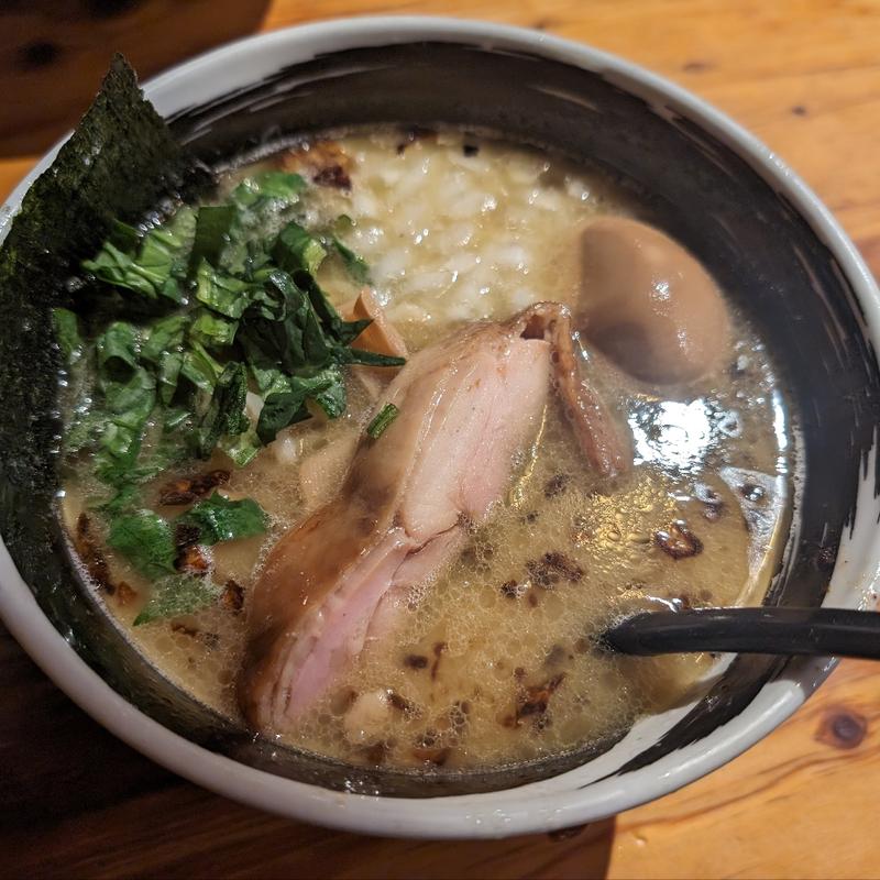 こく塩鶏そば(麺場 浜虎 横浜店)