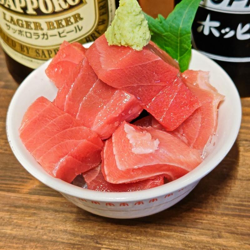 本まぐろブツ(焼売スタンド きんぎょ)