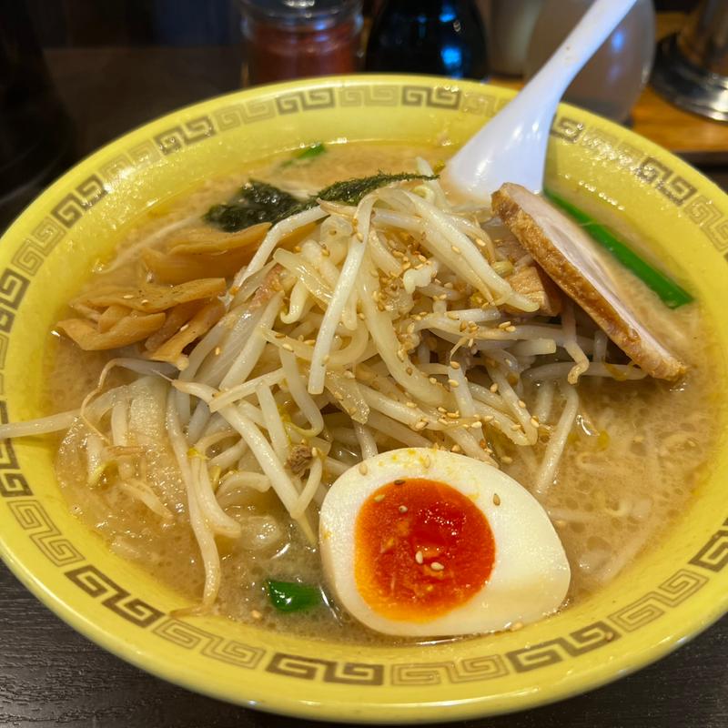 味噌ラーメン(中華麺 江川亭 南多摩店)