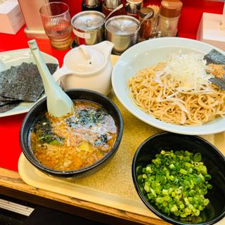 和節とんこつつけ麺＋青ネギ＋海苔(ラーメン 山岡家 羽生店)