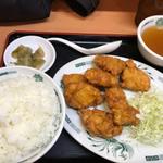 唐揚げ定食(日高屋 南林間店)