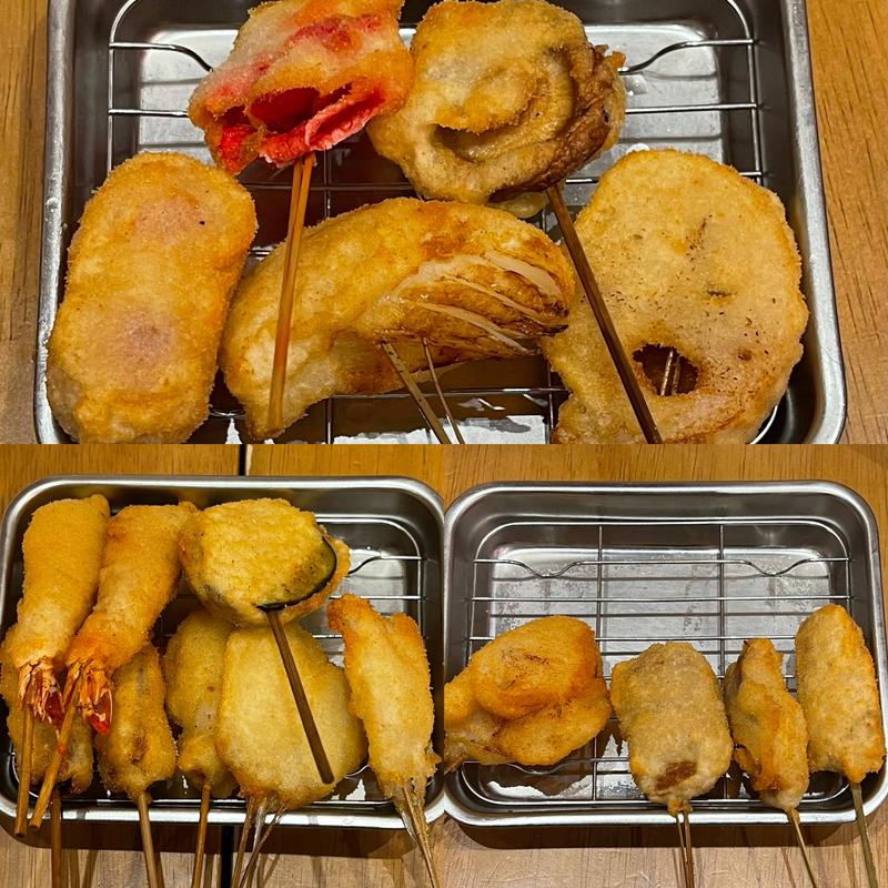 串カツいろいろ(串かつ でんがな 大阪駅前第3ビル店)